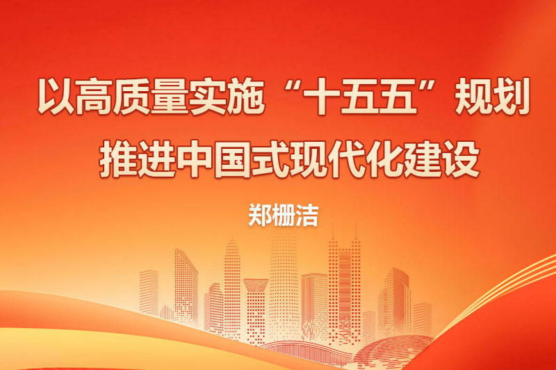 以高质量实施“十五五”规划推进中国式现代化建设